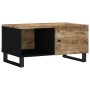 Mesa de centro madera maciza mango y contrachapada 80x50x40 cm en Mesas de centro | Comprar online en Foru.es
