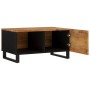 Mesa de centro madera maciza acacia y contrachapada 80x50x40 cm en Mesas de centro | Comprar online en Foru.es
