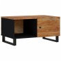 Mesa de centro madera maciza acacia y contrachapada 80x50x40 cm en Mesas de centro | Comprar online en Foru.es