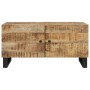 Mesa de centro madera maciza mango y contrachapada 80x50x40 cm en Mesas de centro | Comprar online en Foru.es