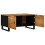 Mesa de centro madera maciza acacia y contrachapada 80x50x40 cm en Mesas de centro | Comprar online en Foru.es