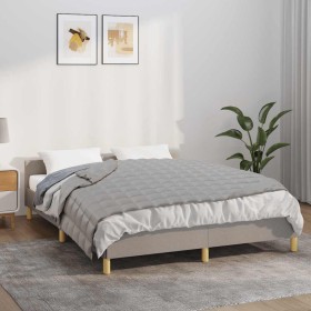 Manta con peso tela gris 138x200 cm 6 kg en Ropa de cama | Comprar online en Foru.es