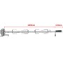 Espetón para asados y barbacoa con motor acero 1000 mm de vidaXL, Asadores y hornos para asar - Ref: Foro24-42247, Precio: 82...