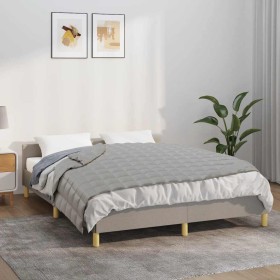 Manta con peso tela gris 150x200 cm 11 kg en Ropa de cama | Comprar online en Foru.es
