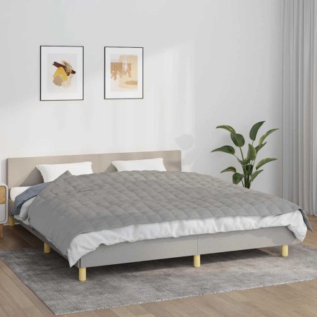 Manta con peso tela gris 155x220 cm 7 kg en Ropa de cama | Comprar online en Foru.es