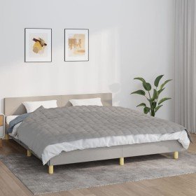 Manta con peso tela gris 155x220 cm 11 kg en Ropa de cama | Comprar online en Foru.es