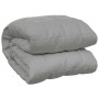 Manta con peso tela gris 200x200 cm 9 kg en Ropa de cama | Comprar online en Foru.es