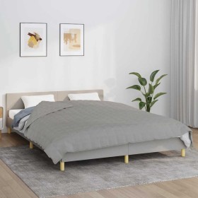 Manta con peso tela gris 200x200 cm 13 kg en Ropa de cama | Comprar online en Foru.es