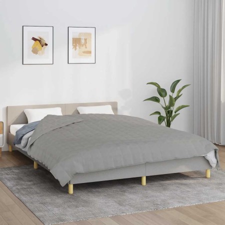 Manta con peso tela gris 200x200 cm 13 kg en Ropa de cama | Comprar online en Foru.es