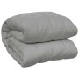 Manta con peso tela gris 220x235 cm 11 kg en Ropa de cama | Comprar online en Foru.es