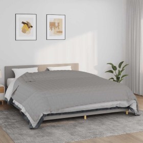 Manta con peso tela gris 235x290 cm 11 kg en Ropa de cama | Comprar online en Foru.es