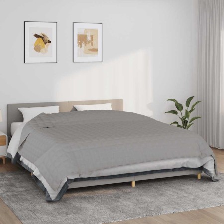 Manta con peso tela gris 235x290 cm 11 kg en Ropa de cama | Comprar online en Foru.es