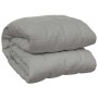 Manta con peso tela gris 235x290 cm 11 kg en Ropa de cama | Comprar online en Foru.es