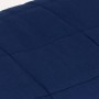 Manta con peso tela azul 138x200 cm 10 kg en Ropa de cama | Comprar online en Foru.es