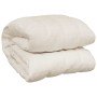Manta con peso tela color crema claro 155x220 cm 7 kg en Ropa de cama | Comprar online en Foru.es