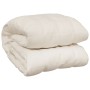 Manta con peso tela color crema claro 220x235 cm 11 kg en Ropa de cama | Comprar online en Foru.es