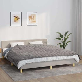 Manta con peso tela gris 155x220 cm 7 kg en Ropa de cama | Comprar online en Foru.es