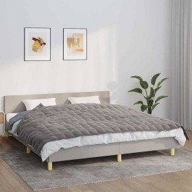Manta con peso tela gris 155x220 cm 7 kg en Ropa de cama | Comprar online en Foru.es