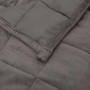 Manta con peso tela gris 155x220 cm 7 kg en Ropa de cama | Comprar online en Foru.es