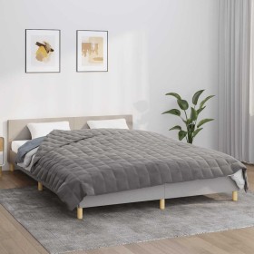 Manta con peso tela gris 220x235 cm 11 kg en Ropa de cama | Comprar online en Foru.es