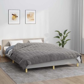 Manta con peso tela gris 220x235 cm 15 kg en Ropa de cama | Comprar online en Foru.es