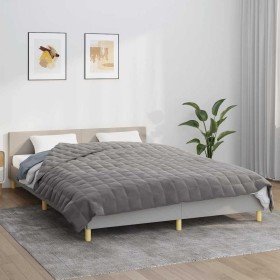 Manta con peso tela gris 220x235 cm 15 kg en Ropa de cama | Comprar online en Foru.es