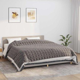 Manta con peso tela gris 220x260 cm 15 kg en Ropa de cama | Comprar online en Foru.es