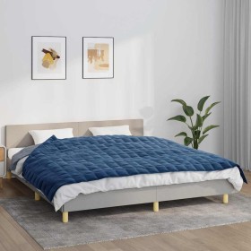 Manta con peso tela azul 155x220 cm 11 kg en Ropa de cama | Comprar online en Foru.es