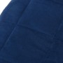 Manta con peso tela azul 200x200 cm 9 kg en Ropa de cama | Comprar online en Foru.es