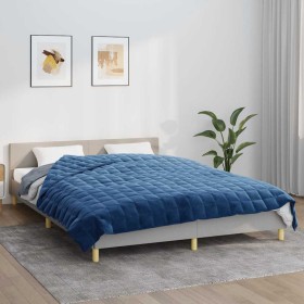 Manta con peso tela azul 220x235 cm 15 kg en Ropa de cama | Comprar online en Foru.es