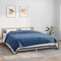 Manta con peso tela azul 235x290 cm 15 kg en Ropa de cama | Comprar online en Foru.es