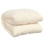 Manta con peso tela color crema claro 220x235 cm 11 kg en Ropa de cama | Comprar online en Foru.es