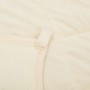 Manta con peso tela color crema claro 220x235 cm 15 kg en Ropa de cama | Comprar online en Foru.es