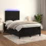 Cama box spring colchón y LED terciopelo negro 120x200 cm de vidaXL, Camas y somieres - Ref: Foro24-3136235, Precio: 411,24 €...