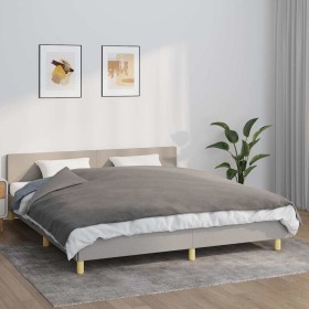Manta con peso con funda tela gris 155x220 cm 11 kg en Ropa de cama | Comprar online en Foru.es