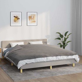 Manta con peso con funda tela gris 155x220 cm 11 kg en Ropa de cama | Comprar online en Foru.es