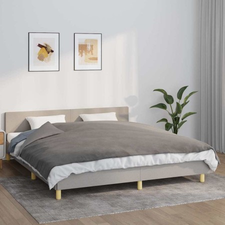 Manta con peso con funda tela gris 155x220 cm 11 kg en Ropa de cama | Comprar online en Foru.es