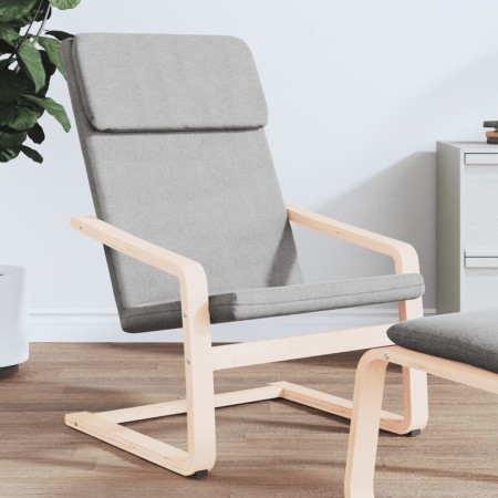 Sillón de relax de tela gris claro en Sillones | Comprar online en Foru.es