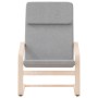 Sillón de relax de tela gris claro en Sillones | Comprar online en Foru.es