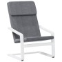 Sillón de relax de tela gris oscuro en Sillones | Comprar online en Foru.es