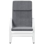Sillón de relax de tela gris oscuro en Sillones | Comprar online en Foru.es