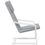 Sillón de relax de tela gris claro en Sillones | Comprar online en Foru.es