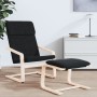 Sillón de relax de tela negro en Sillones | Comprar online en Foru.es