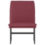 Sillón de relax tela rojo tinto 52x75x76 cm en Sillones | Comprar online en Foru.es