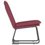 Sillón de relax tela rojo tinto 52x75x76 cm en Sillones | Comprar online en Foru.es