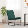 Sillón de relax tela verde oscuro 52x75x76 cm en Sillones | Comprar online en Foru.es