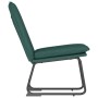 Sillón de relax tela verde oscuro 52x75x76 cm en Sillones | Comprar online en Foru.es