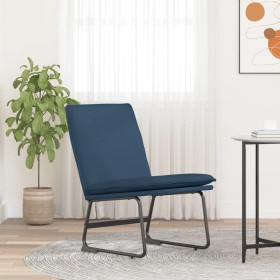 Sillón de relax tela azul 52x75x76 cm en Sillones | Comprar online en Foru.es