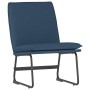Sillón de relax tela azul 52x75x76 cm en Sillones | Comprar online en Foru.es
