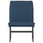 Sillón de relax tela azul 52x75x76 cm en Sillones | Comprar online en Foru.es